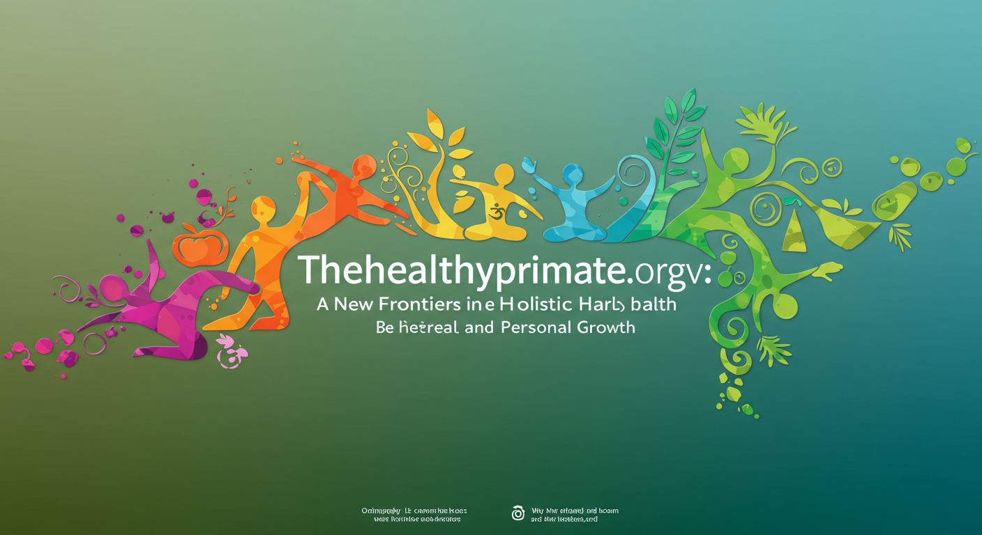 Thehealthyprimate orgv: A New Frontier in Holistic Health and Personal Growth