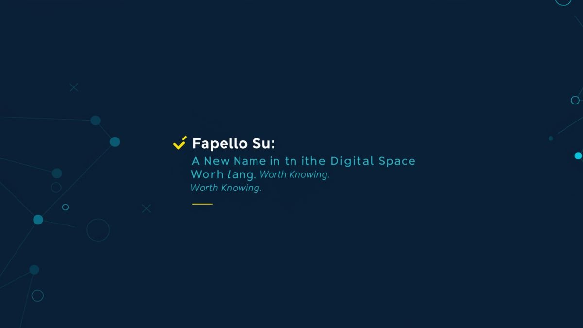 Fapello Su: A New Name in the Digital Space Worth Knowing