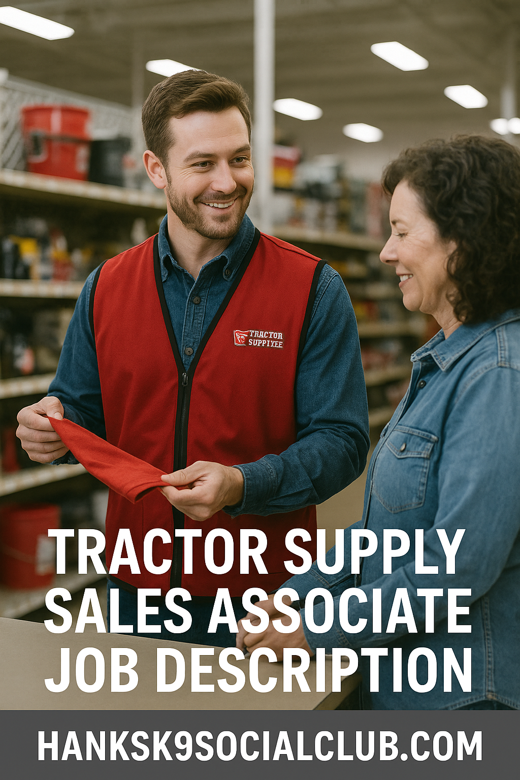 tractor supply sales associate job description