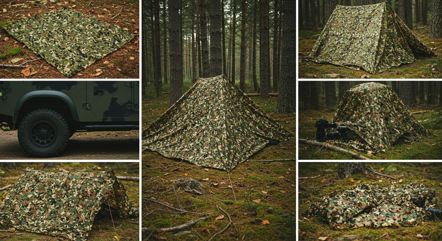 Tarnplanen – The Versatile Camouflage Material Transforming Outdoor Utility