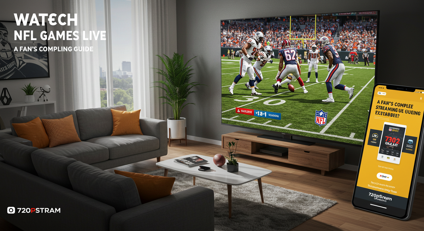 Watch NFL Games Live with 720pstream me nfl: A Fan’s Complete Streaming Guide