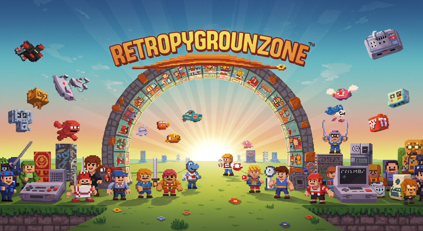 Retroplaygroundzone.com: A Gateway to the Golden Era of Gaming